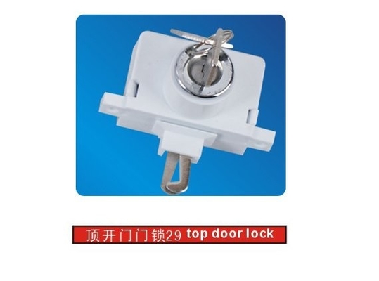 Top metalen Plastic koelkast / vriezer deur vergrendelen Hardware met twee sleutels