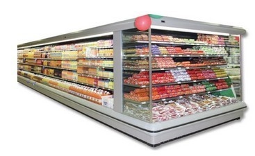 De dynamische Ventilator/Evaporator Open Open Harder van Multideck voor Supermarkt/Commerciële Plaats