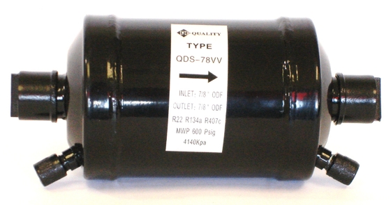 Xh-9 7GR, 10GR, 12GR de droger van de koperfilter met koperbuis voor R134a, R12, Universeel type