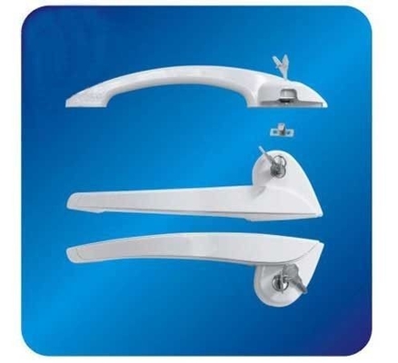 ABS van de douaneboog het Handvathardware van de Diepvriezerdeur voor koeler met Slot 260mm