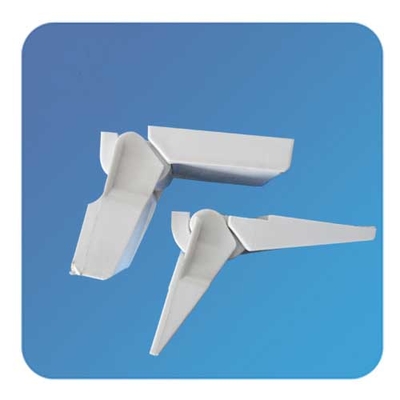 Stevige Regelbare Plastic Nylon Witte Slingerende de Ijskast of de Diepvriezerdeurscharnieren van Bifold
