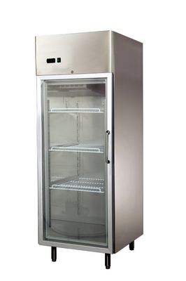 Diepvriezer van de de Deur de Compacte Ijskast van het hoog rendementglas voor Bar, 740x870x2050