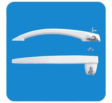 Externe ABS kast vriezer deurklink Hardware vergrendelen met 350 mm