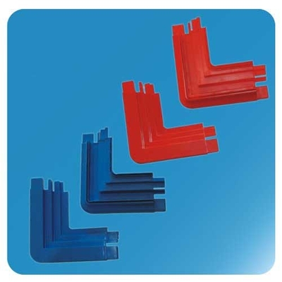 OEM ABS van het de Delenkader van de Diepvriezervervanging van de de Hoekhardware Blauw Rood 200mm 70mm