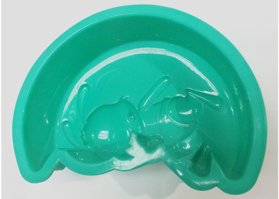 Oven/Microgolf de vormen van de het siliconecake van de Diepvriezernieuwigheid, de dienbladen van het siliconebaksel