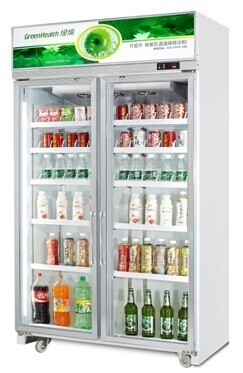 Witte Grote Commerciële Diepvriezer 5 van de Glasdeur Glasdeur voor Drankkoeler