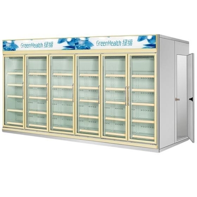 Kruidenierswinkel 0 - 10°C-de Diepvriezersvorst van de Glasdeur Vrij met Copeland-Compressor