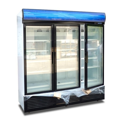 De glasdeur Koelere R404a, 3 Automatische de Diepvriezer van de Glasdeur ontdooit