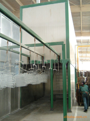 De hand Bespuitende Installatie van de Poederdeklaag voor Ijskastevaporator, Condensator