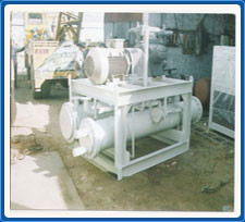MG-100WS condensator van het schroef de koelere water gekoelde koelmiddel