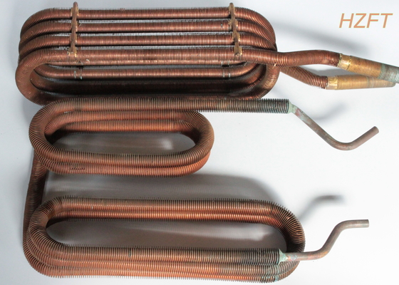 ISO-de Warmtewisselaar van de de Vinrol van het Kopernikkel in Koelingscondensator/Koelingsevaporator