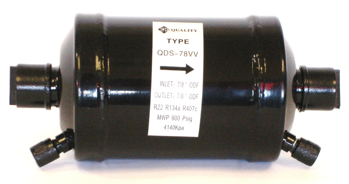 Xh-9 7GR, 10GR, 12GR de droger van de koperfilter met koperbuis voor R134a, R12, Universeel type