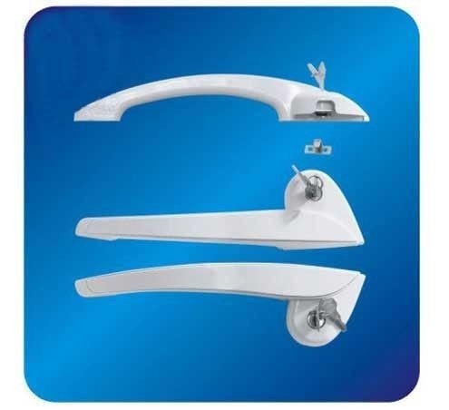 ABS van de douaneboog het Handvathardware van de Diepvriezerdeur voor koeler met Slot 260mm