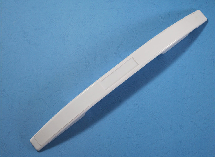 Arc ABS buitenkant koelkast of vriezer deurklink Hardware op maat met vergrendelen 385 mm