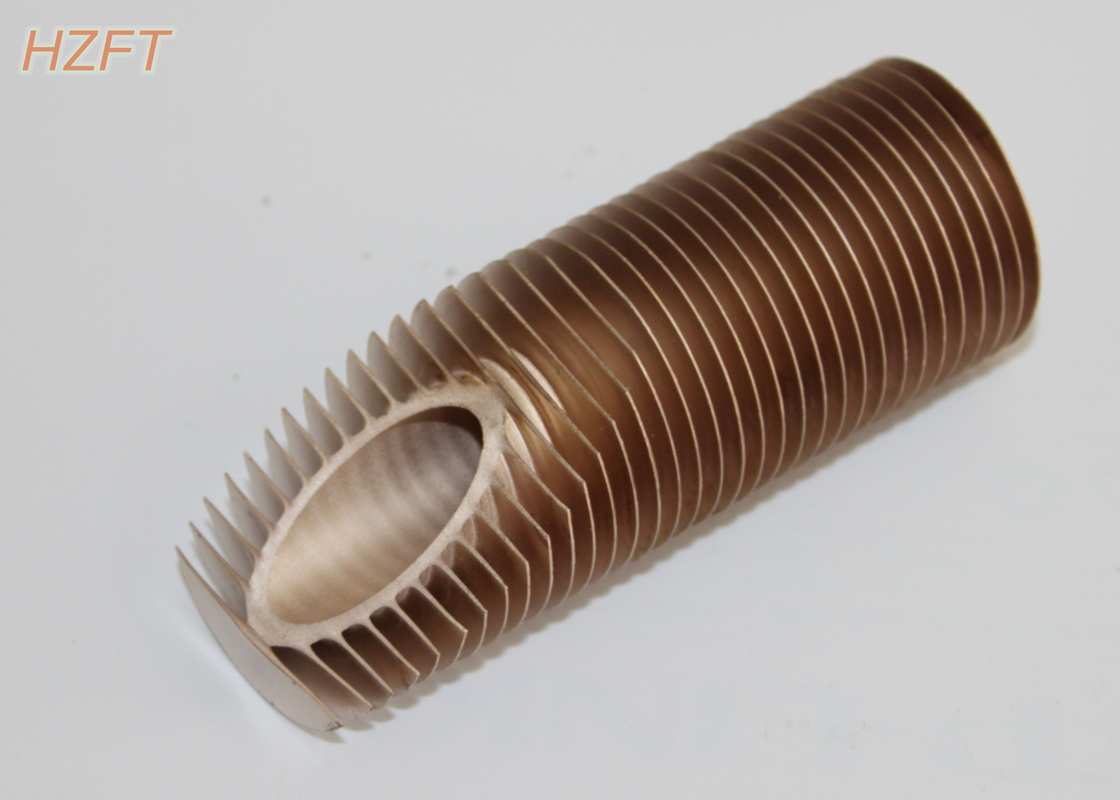 Hoge Hitte die Finned Koperbuizenstelsel voor Waterboiler/de Hangende Verwarmer van de Gasmuur ruilt