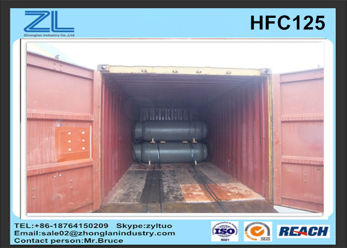 Cas 354-33-6 pentafluoroethane hfc-125 in 926L cilinder als koelmiddel wordt gebruikt dat